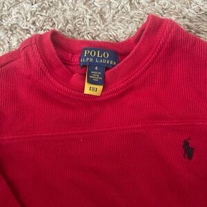 Ralph Lauren Kids Red Sweater